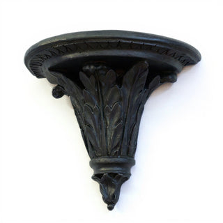 Slender Leaf Bracket Wall Bracket — Dusted Black finish