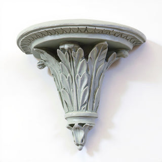 Slender Leaf Bracket Wall Bracket — Mossy Green finish