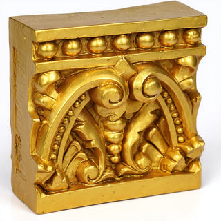Detroit Tile Wall Plaque - 10-inch — Deep Gold finish