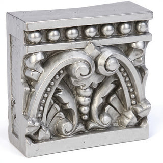 Detroit Tile Wall Plaque - 10-inch — Silver finish