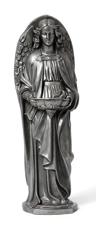 Holy Water Font Angel-25 Statue - 25-inch