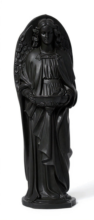 Holy Water Font Angel-25 Statue - 25-inch