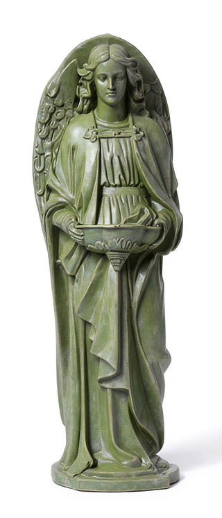 Holy Water Font Angel-25 Statue - 25-inch