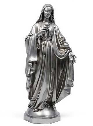 Mary with One Hand Outstretche Statue - 49-inch
