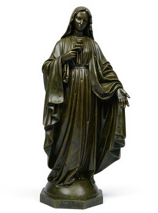 Mary with One Hand Outstretche Statue - 49-inch