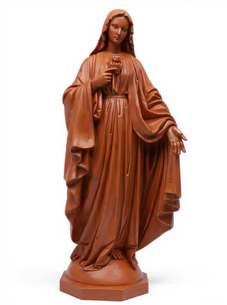 Mary with One Hand Outstretche Statue - 49-inch