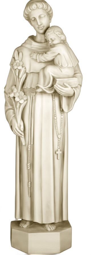 Saint Anthony Wall Hanging Statue - 32-inch