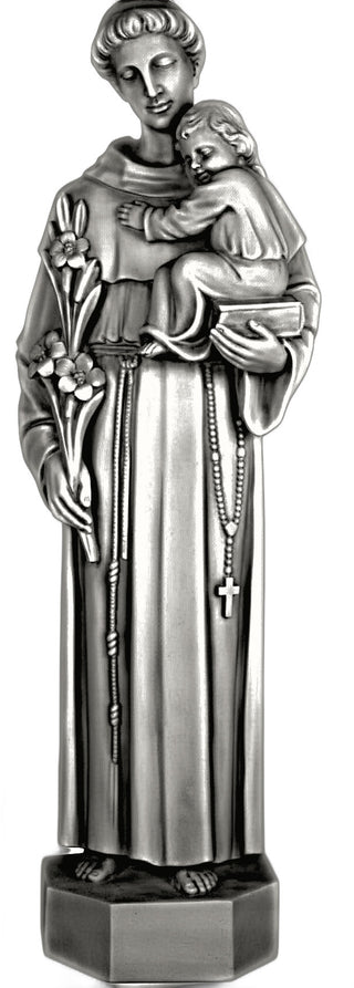 Saint Anthony Wall Hanging Statue - 32-inch
