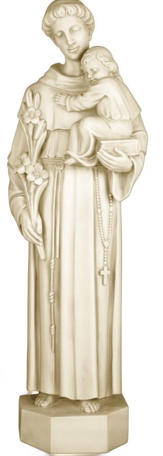 Saint Anthony Wall Hanging Statue - 32-inch