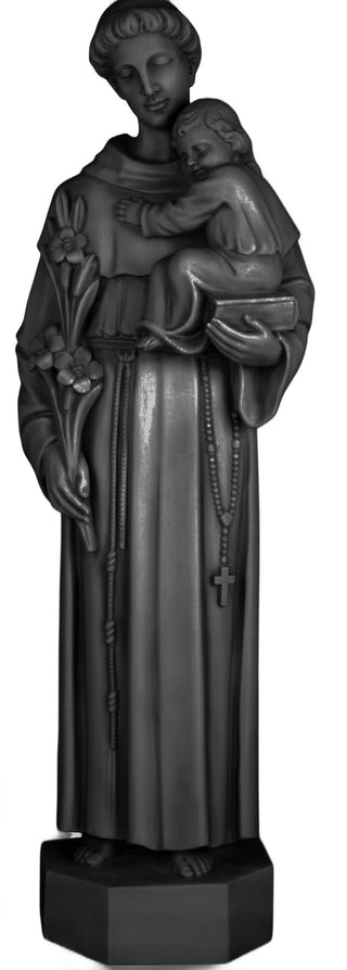 Saint Anthony Wall Hanging Statue - 32-inch