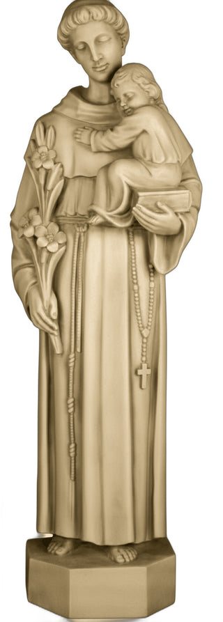 Saint Anthony Wall Hanging Statue - 32-inch