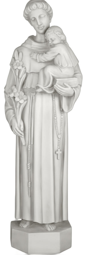 Saint Anthony Wall Hanging Statue - 32-inch