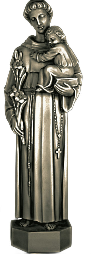 Saint Anthony Wall Hanging Statue - 32-inch