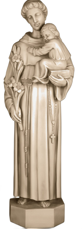 Saint Anthony Wall Hanging Statue - 32-inch