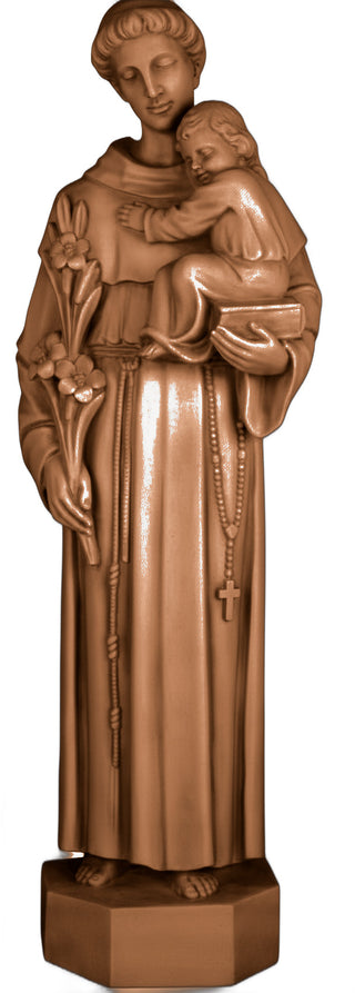 Saint Anthony Wall Hanging Statue - 32-inch