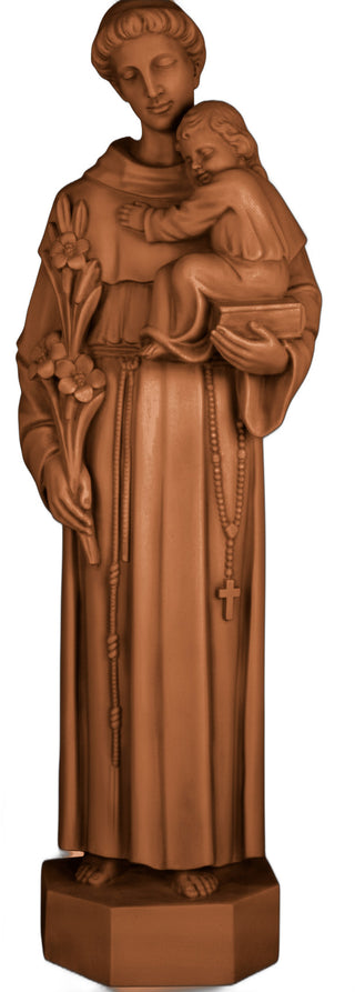 Saint Anthony Wall Hanging Statue - 32-inch