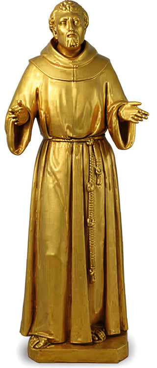 Francis Assisi Pleading Statue - 64-inch