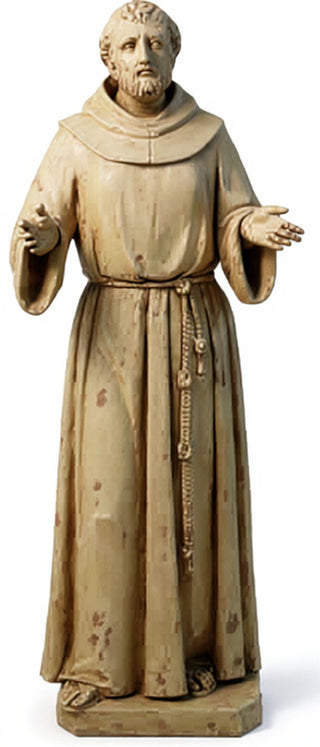 Francis Assisi Pleading Statue - 64-inch