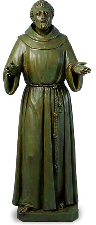 Francis Assisi Pleading Statue - 64-inch