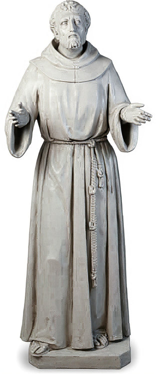 Francis Assisi Pleading Statue - 64-inch