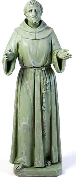 Francis Assisi Pleading Statue - 64-inch
