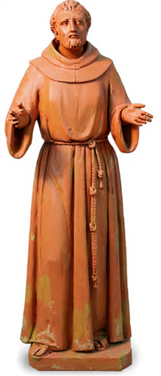 Francis Assisi Pleading Statue - 64-inch