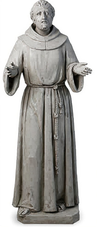 Francis Assisi Pleading Statue - 64-inch