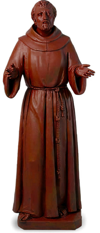 Francis Assisi Pleading Statue - 64-inch