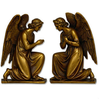 Angel Wall Plaque Set - 20.5-inch — Bronze finish