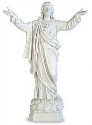Jesus Sacred Heart Blessing Statue - 30-inch
