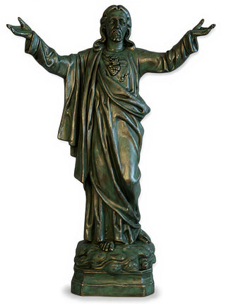 Jesus Sacred Heart Blessing Statue - 30-inch