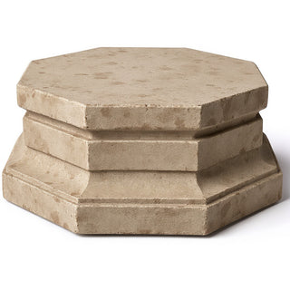 Eight Sided Riser Pedestal — Gothic Stone finish