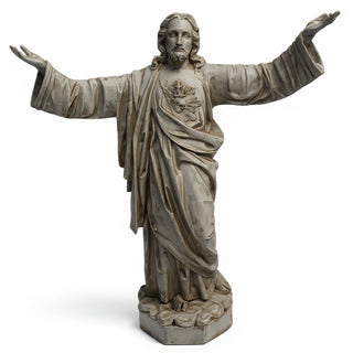 Sacred Heart Pleading 63" Statue - 63-inch