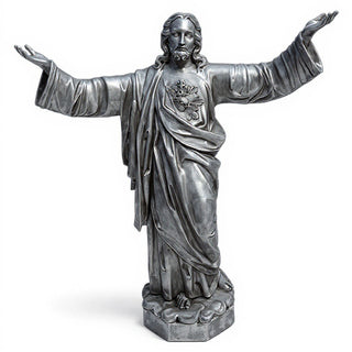 Sacred Heart Pleading 63" Statue - 63-inch