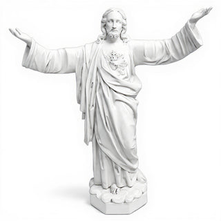 Sacred Heart Pleading 63" Statue - 63-inch