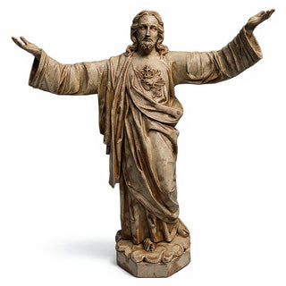 Sacred Heart Pleading 63" Statue - 63-inch