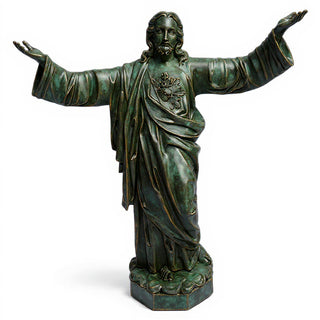 Sacred Heart Pleading 63" Statue - 63-inch