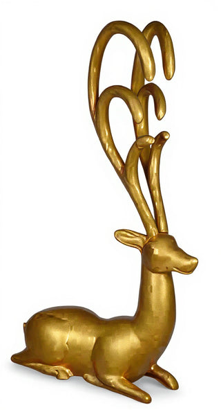 Fantasy Deer-Resting Statue - 64-inch