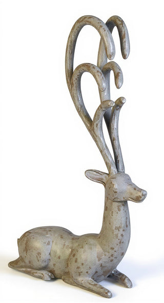 Fantasy Deer-Resting Statue - 64-inch