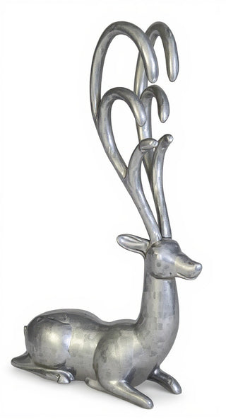 Fantasy Deer-Resting Statue - 64-inch