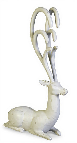Fantasy Deer-Resting Statue - 64-inch