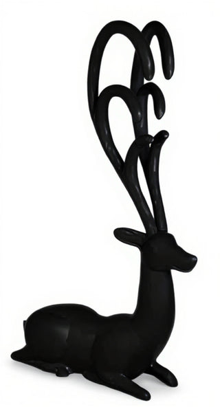 Fantasy Deer-Resting Statue - 64-inch