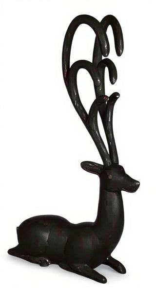 Fantasy Deer-Resting Statue - 64-inch