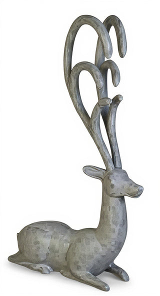 Fantasy Deer-Resting Statue - 64-inch