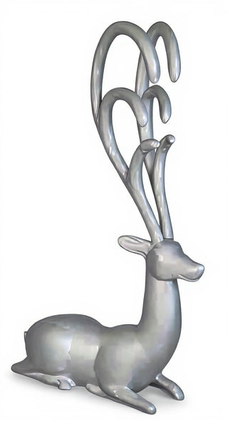 Fantasy Deer-Resting Statue - 64-inch