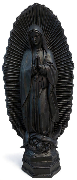 Our Lady Guadalupe w/ Sunburst Statue - 56-inch