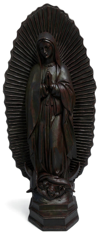 Our Lady Guadalupe w/ Sunburst Statue - 56-inch