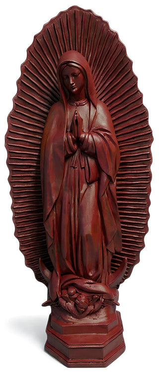 Our Lady Guadalupe w/ Sunburst Statue - 56-inch