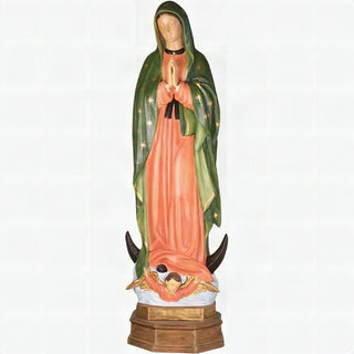 Our Lady Of Guadalupe-53 Statue - 53-inch - Realistic Color - Hand-Painted