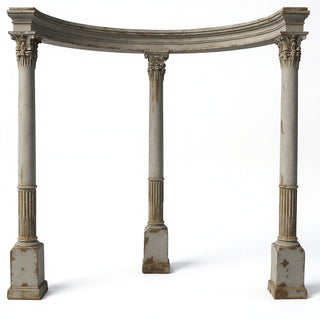 Gazebo Temple III Garden Structure — Antique Stone finish